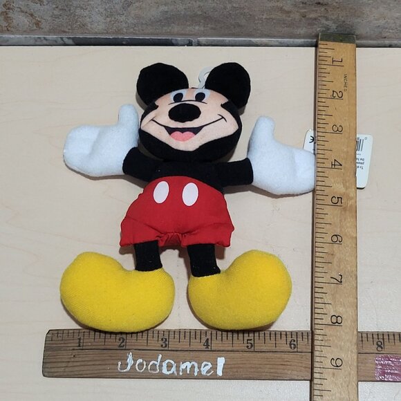 Applause Disney Mickey Mouse Flat Hanging Plush Toy - Picture 8 of 9